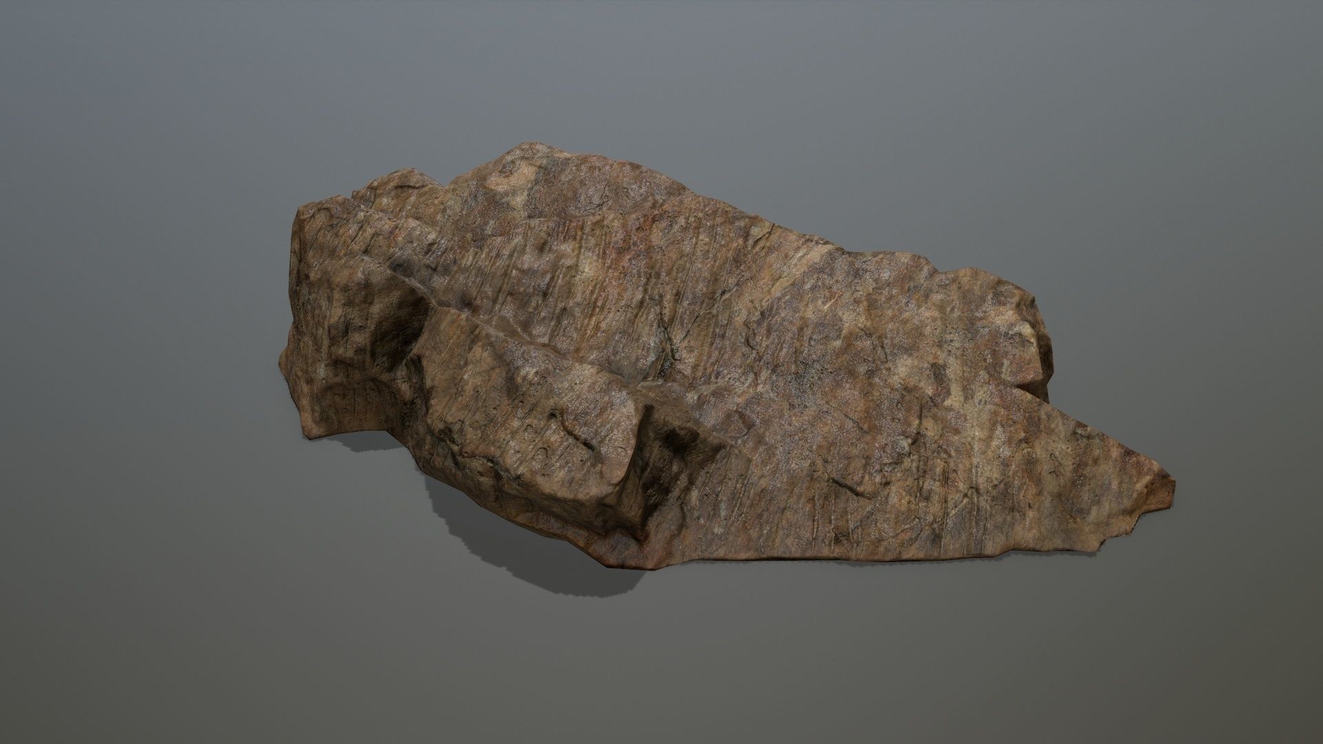 desert rock set 3 Low-poly 3D model_22