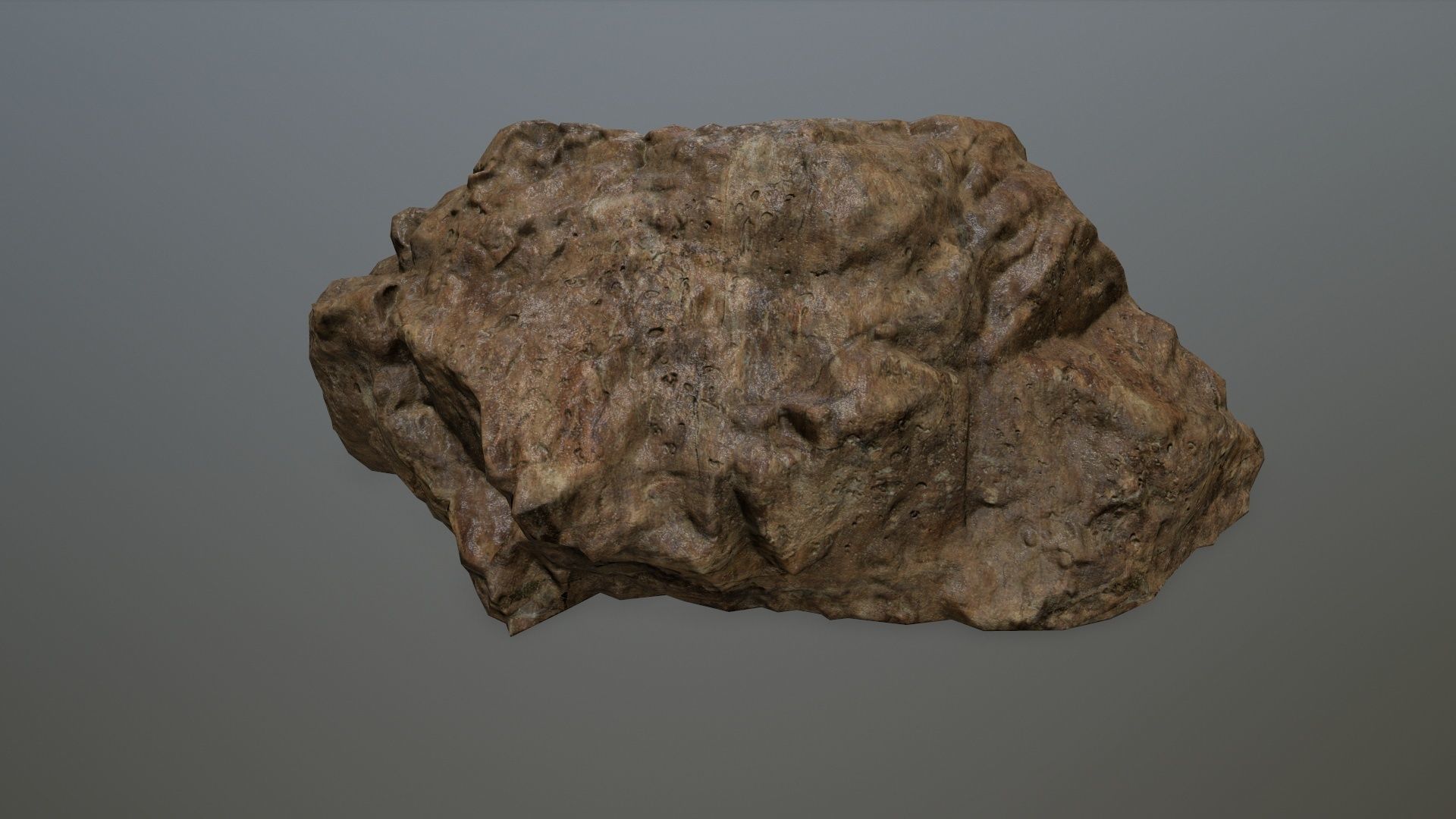 desert rock set 3 Low-poly 3D model_24