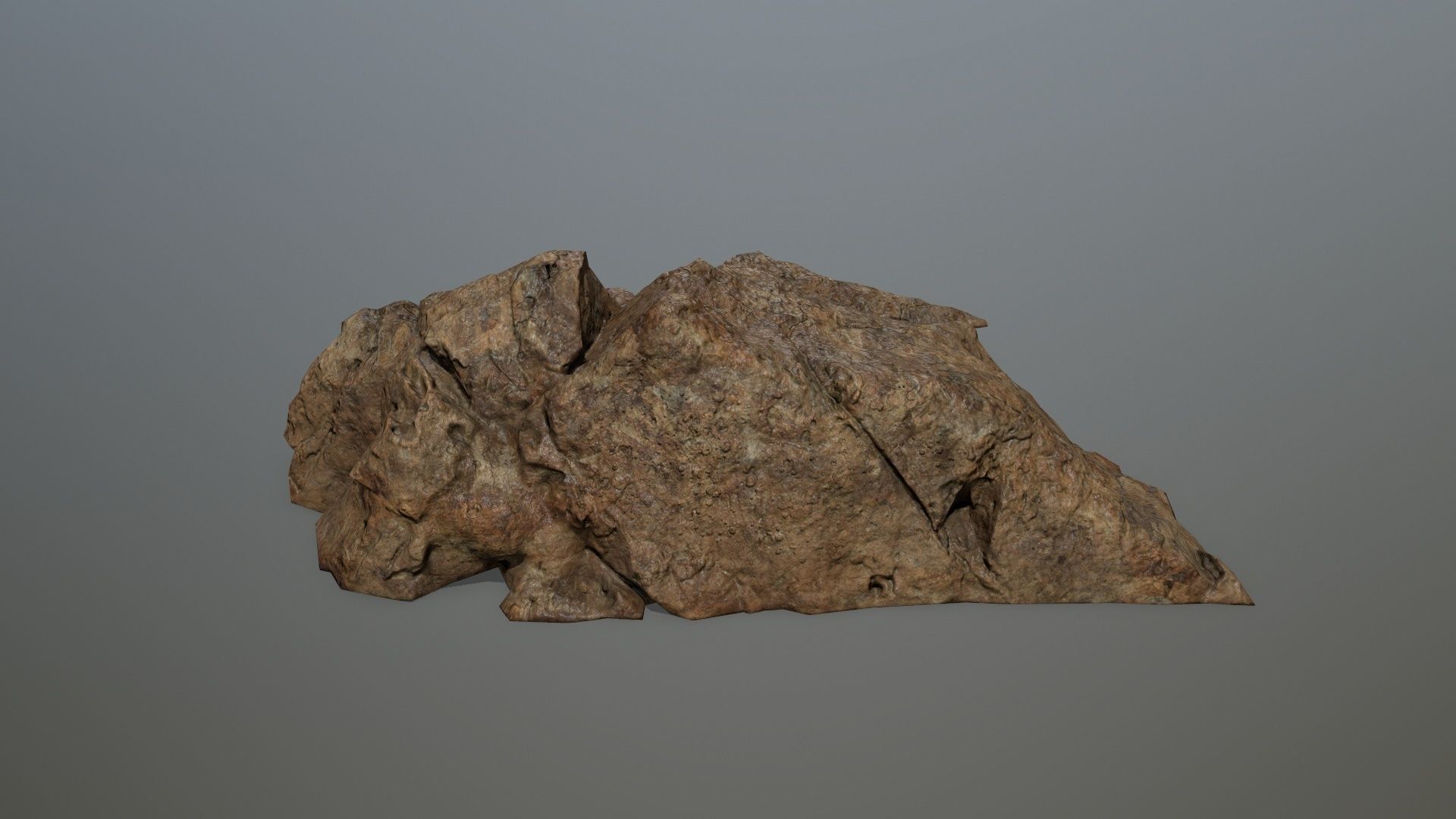 desert rock set 4 Low-poly 3D model_23