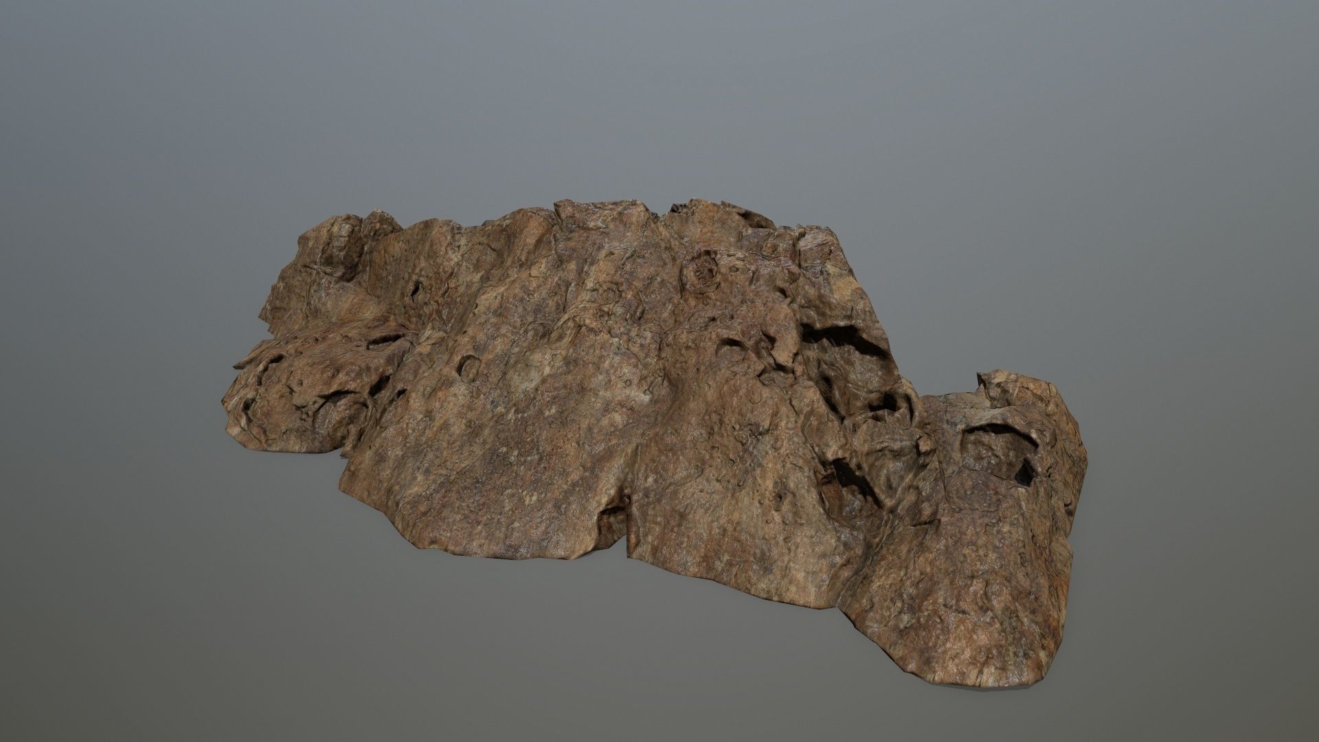 desert rock set 4 Low-poly 3D model_24