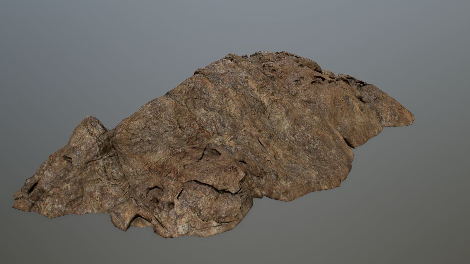 desert rock set 4 Low-poly 3D model_25