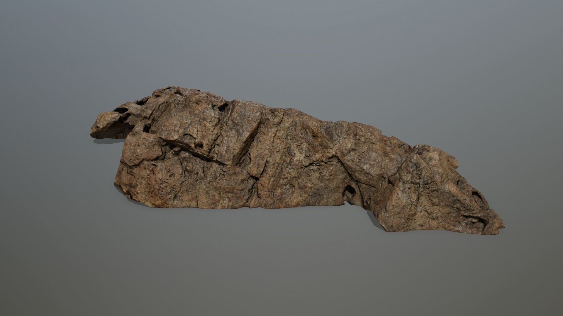 desert rock set 4 Low-poly 3D model_27