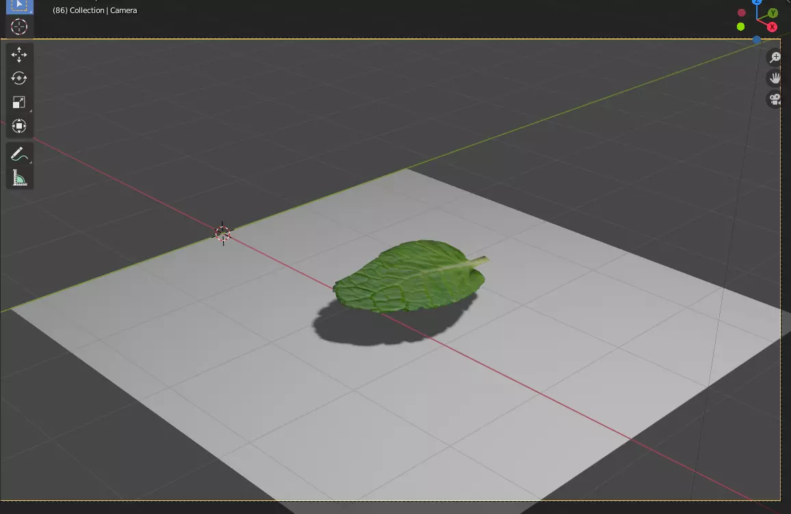 Mintleaf mint leaves Free 3D model