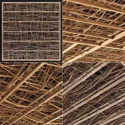 Ceiling canopy branch thin crooked 3D model