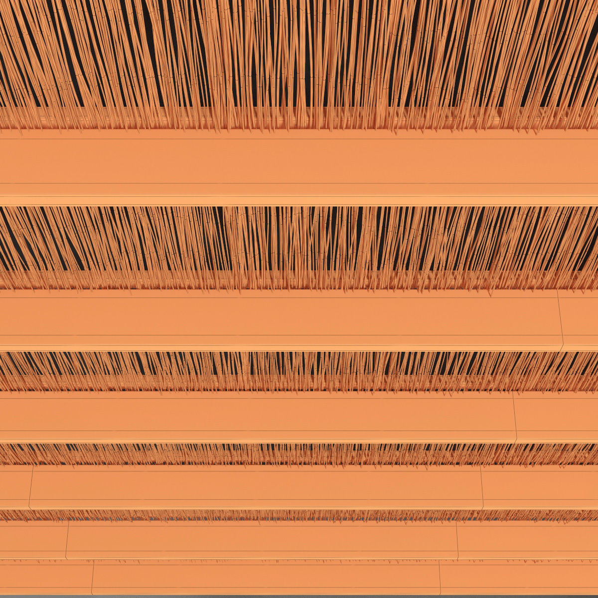 Ceiling canopy thin branch 3D model_12