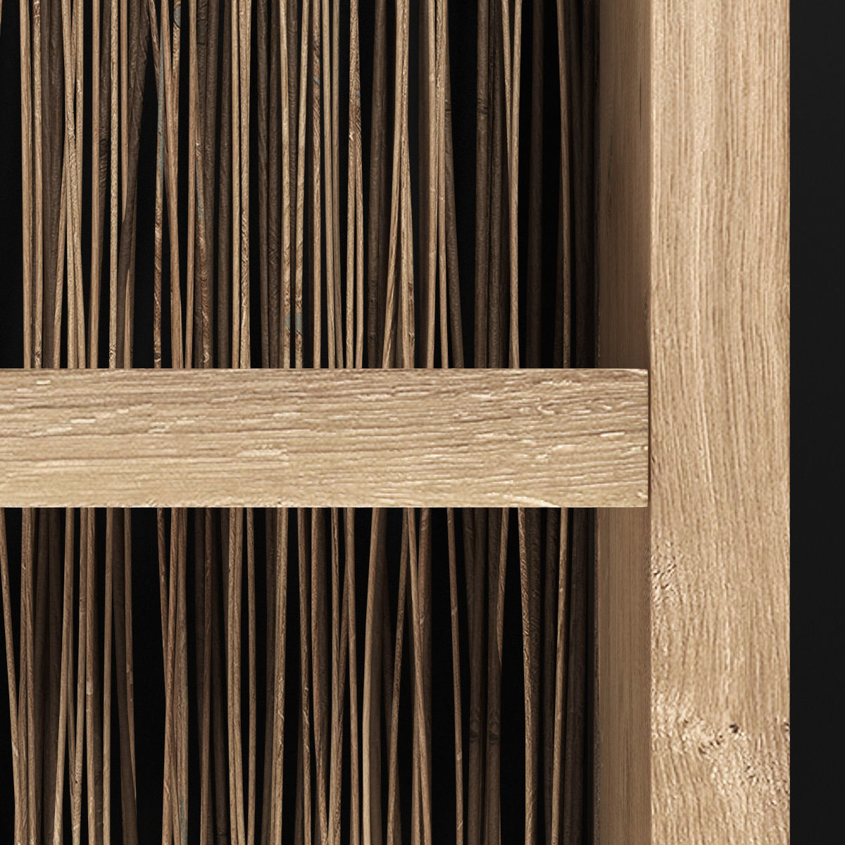 Ceiling canopy thin branch 3D model_8