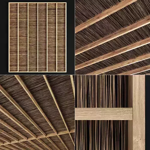 Ceiling canopy thin branch