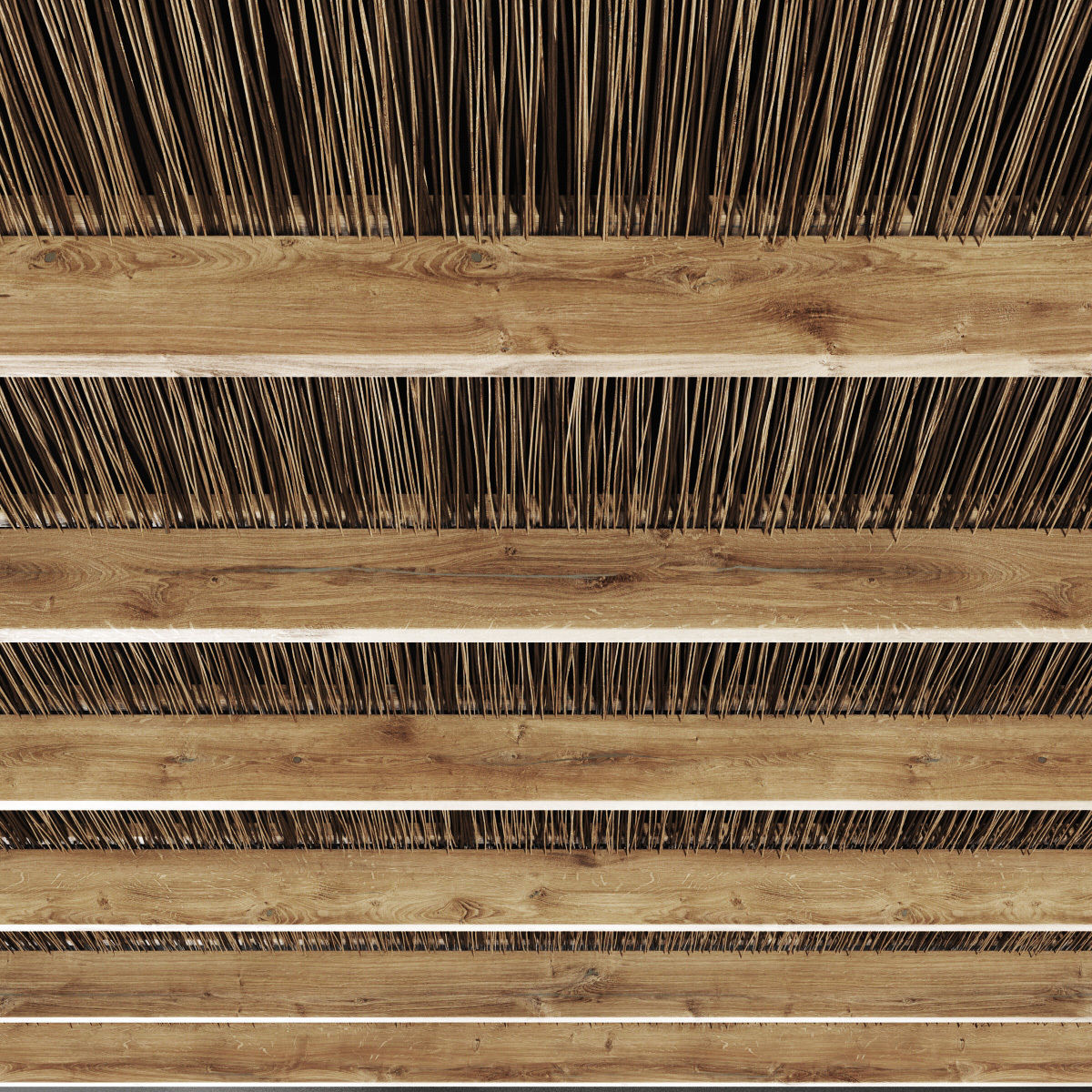 Ceiling canopy thin branch 3D model_4