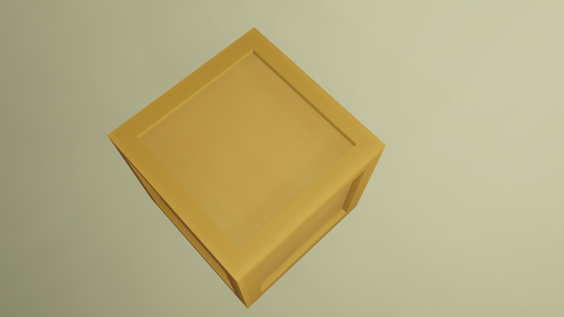 Simple game-ready box Free low-poly 3D model_4