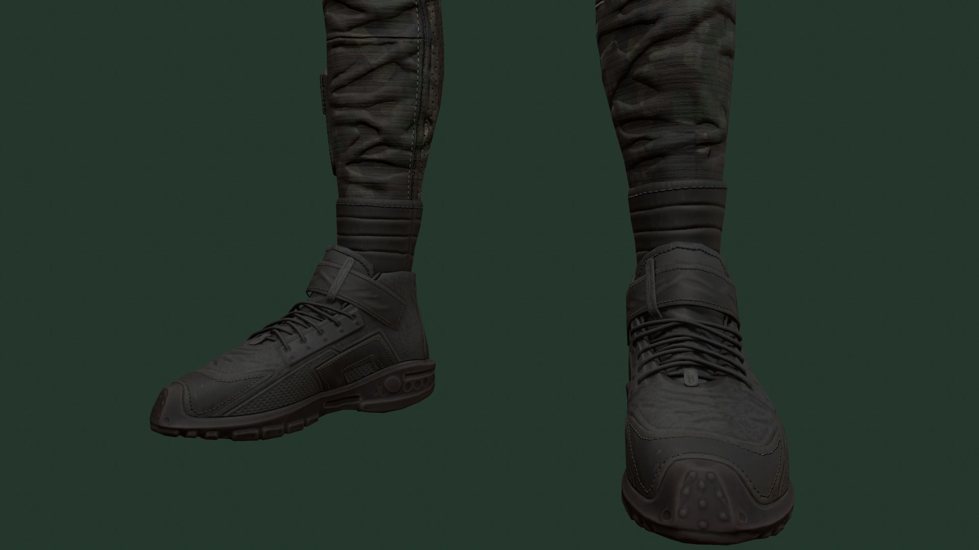 Soldier oculus rift character skins Low-poly 3D model_7