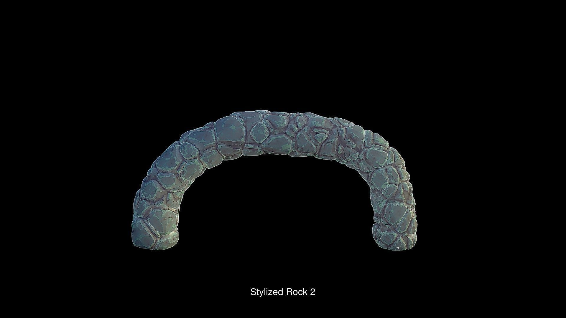 Stylized Rock Collection 1 _7