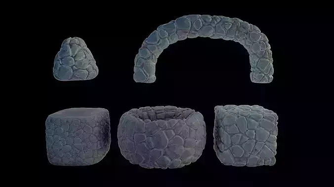 Stylized Rock Collection 1