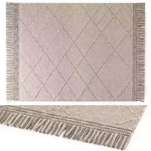 BENUTA DAPHNE WOOL RUG 3D model
