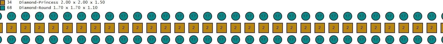 Ring 0252 sizes 16 - 22 3D print model_10