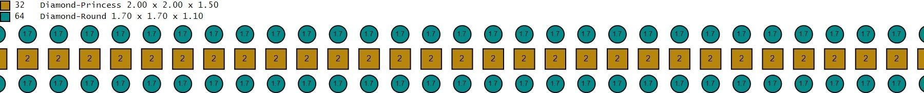 Ring 0252 sizes 16 - 22 3D print model_9