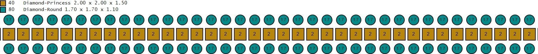 Ring 0252 sizes 16 - 22 3D print model_14