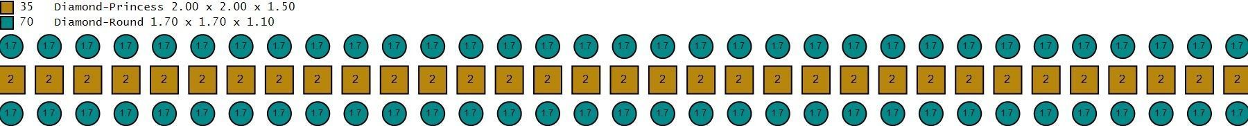 Ring 0252 sizes 16 - 22 3D print model_11