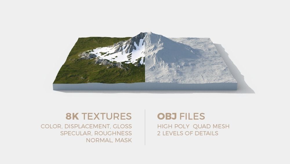 Atlas - 3D Rocky Mountain 04 3D model_4