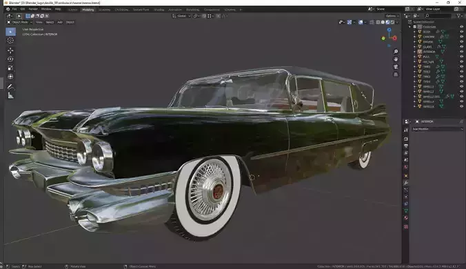 Cadillac Hearse Space Wagon 1959