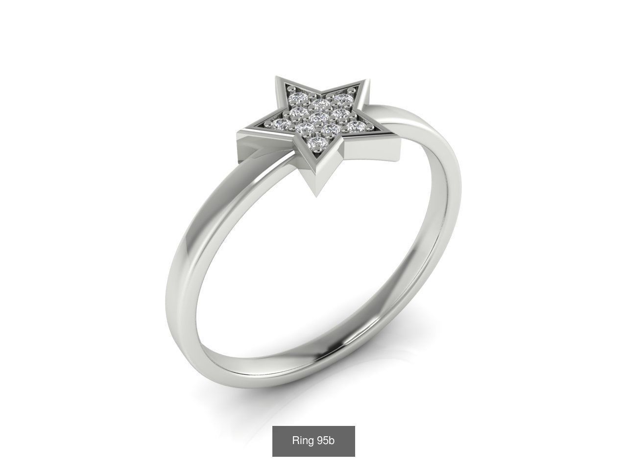 Collection 20 heart shaped diamond ring _22