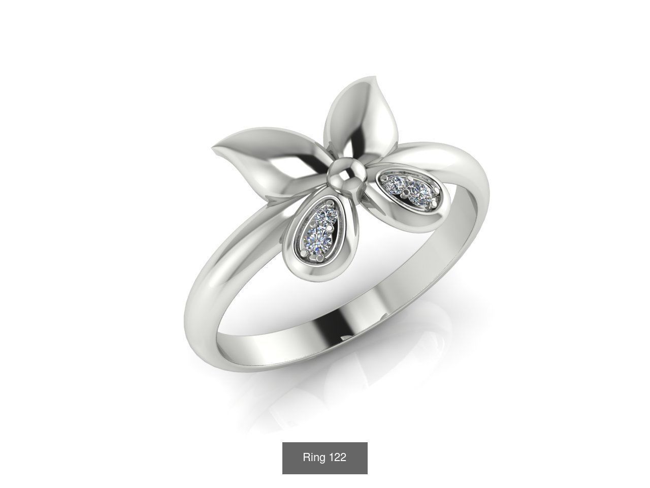 Collection 20 heart shaped diamond ring _52