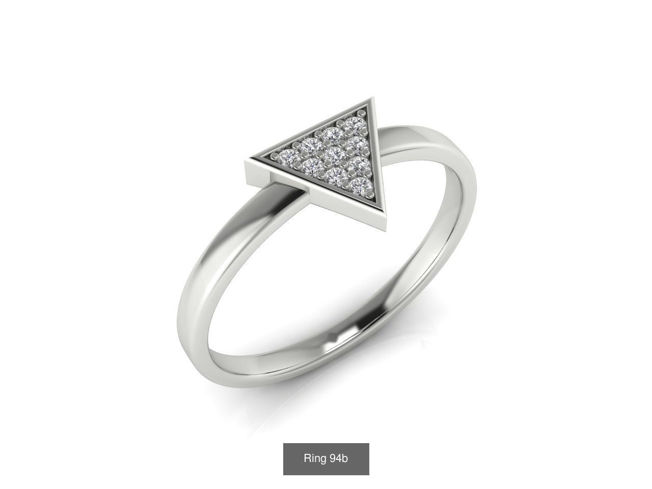 Collection 20 heart shaped diamond ring _20