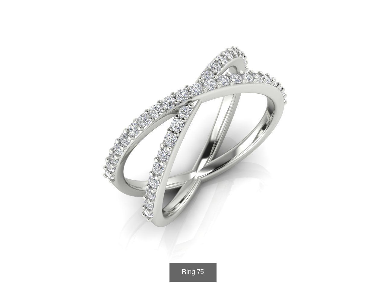Collection 20 heart shaped diamond ring _42