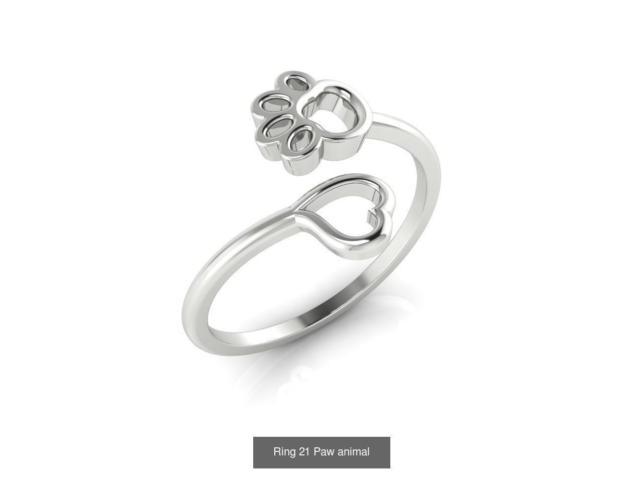 Collection 20 heart shaped diamond ring _6