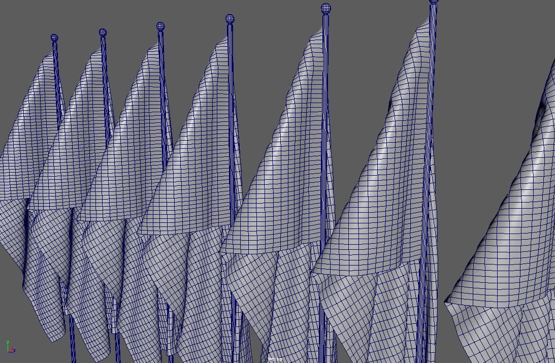 Country Flag 3D Model Collection 3D model_7