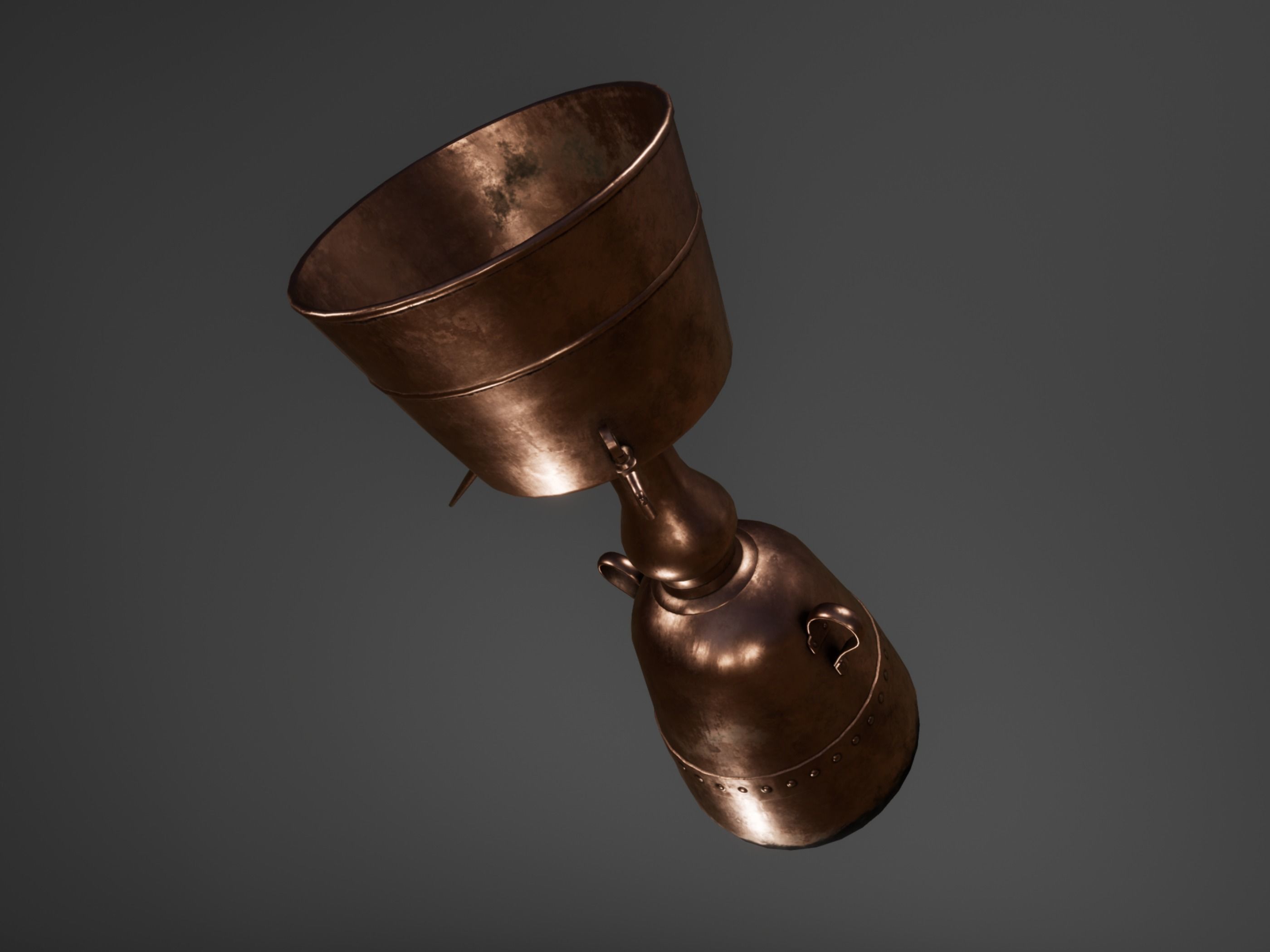 Alchemical Equipment Collection Low-poly 3D model_12