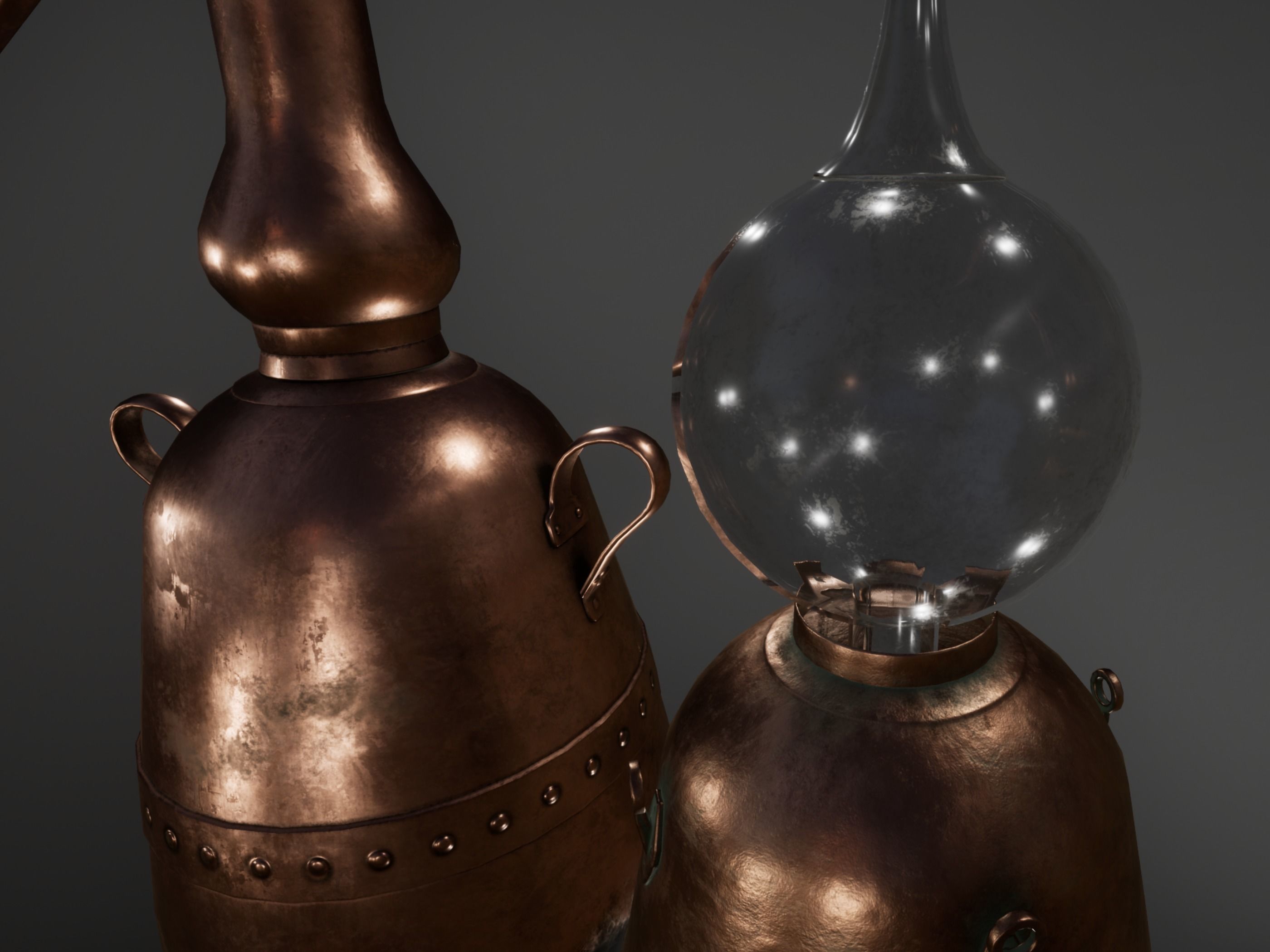 Alchemical Equipment Collection Low-poly 3D model_9