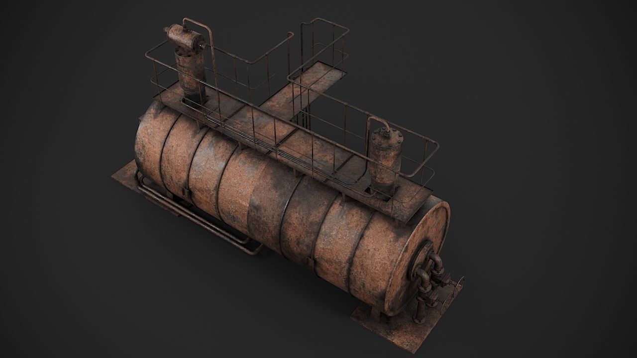 Machinery device 3D model_12