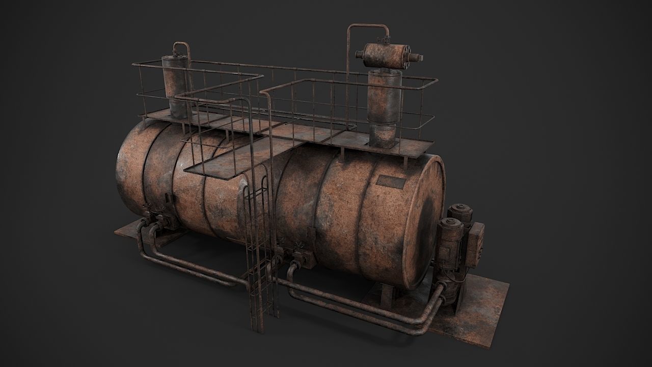 Machinery device 3D model_9