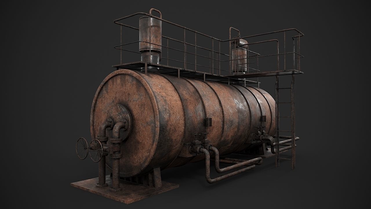 Machinery device 3D model_13