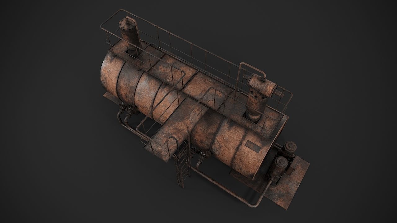 Machinery device 3D model_14
