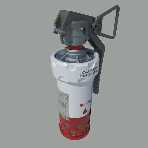 Death Stranding Hand blood Hematic grenade 3D print model