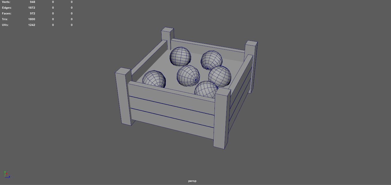 Cannon balls  - PBR Low-poly 3D model_2