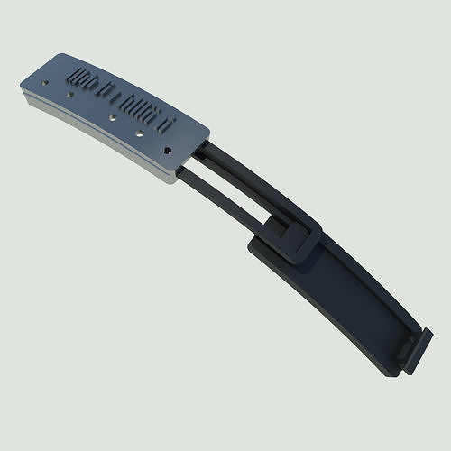 Death Stranding Sam Bridges or Fragile bracelet certificate 3D print model
