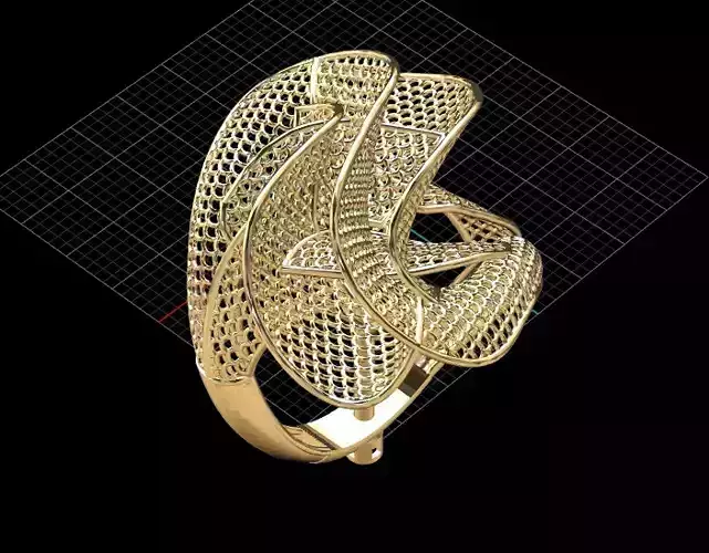 filigree ring jewellery printable  jewelry scanned 39