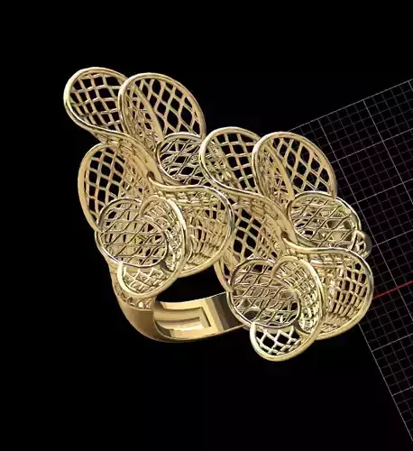 filigree ring jewellery printable  jewelry scanned inno