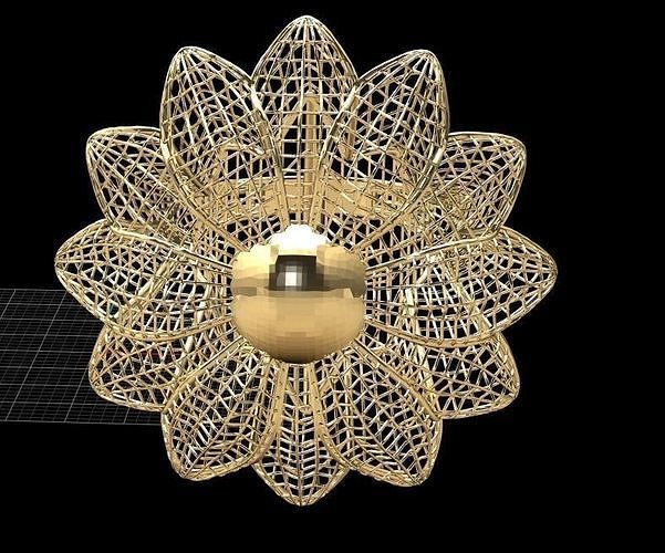 filigree ring jewellery printable  jewelry scan flo 3D model