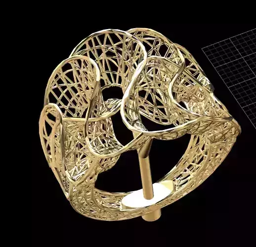 filigree ring jewellery printable  jewelry scanned 23