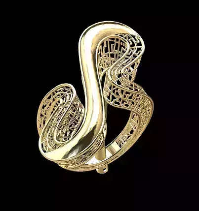 filigree ring jewellery printable  jewelry scanned184