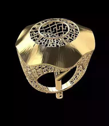 filigree ring jewellery printable  jewelry scanned 187