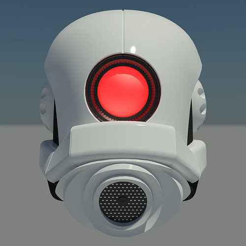 Half-life 2 Combine elite soldier helmet 3D print model