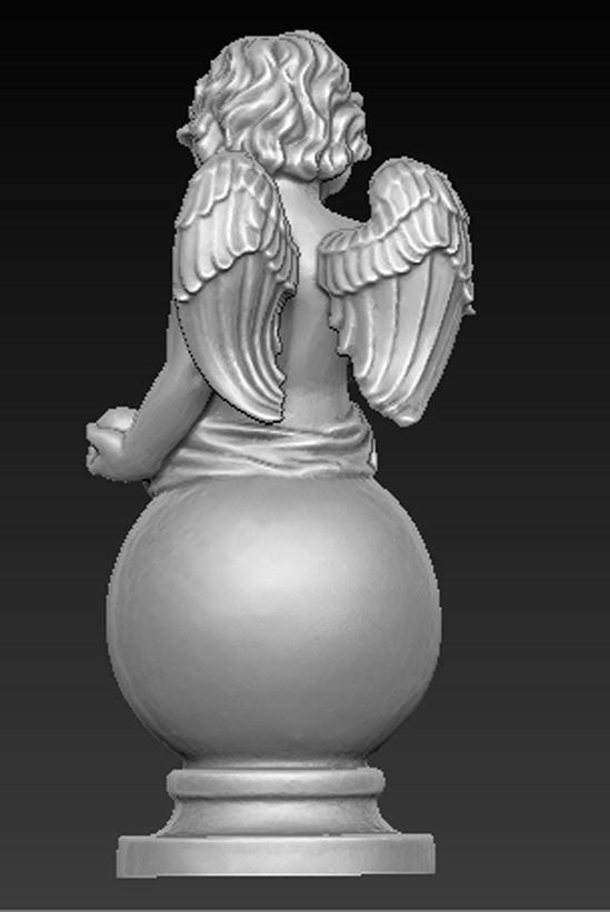 Angel Boy 2 3D Model 3D print model_3