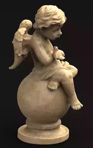 Angel Boy 2 3D Model 3D print model