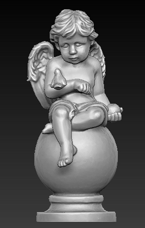 Angel Boy 2 3D Model 3D print model_1
