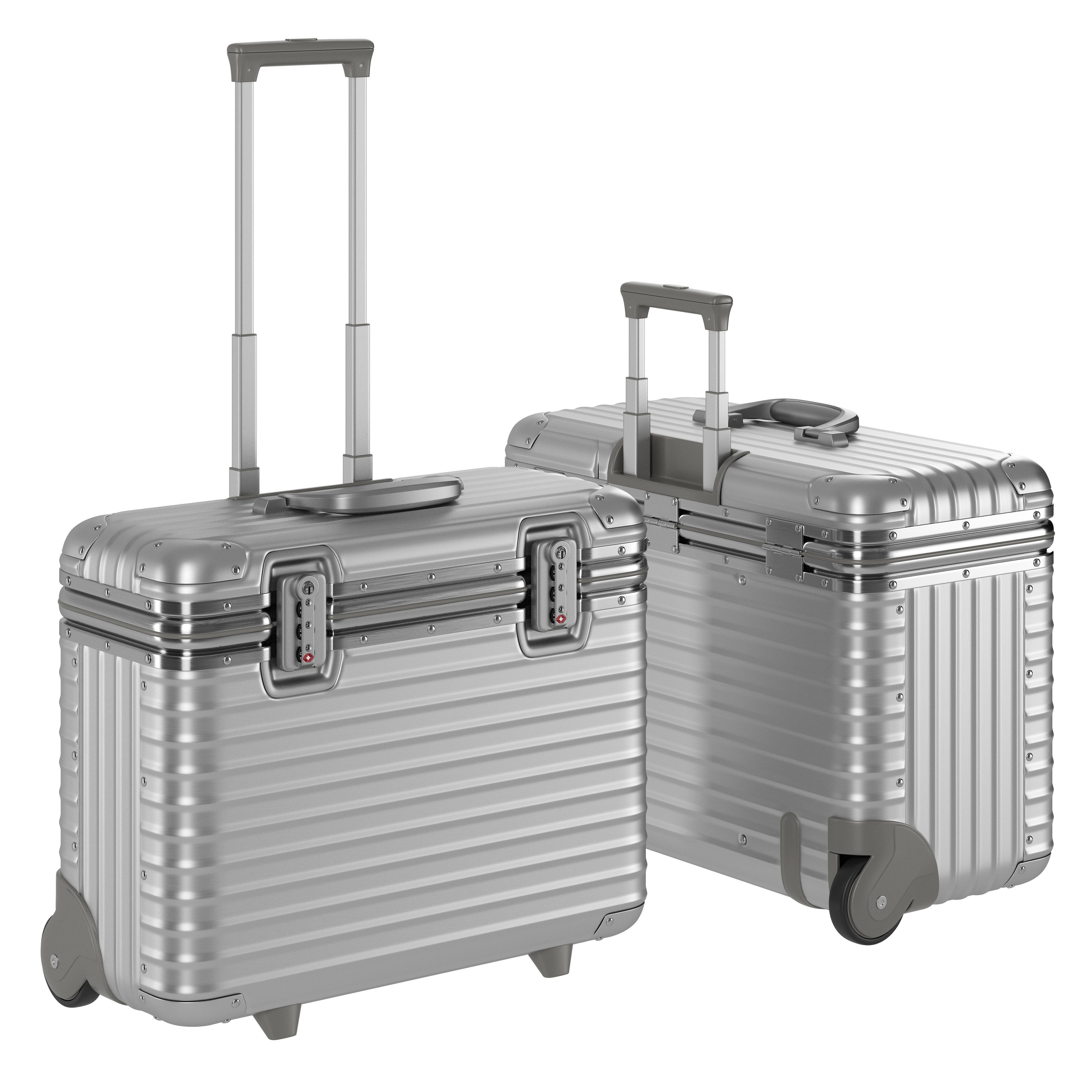 Rimowa Suitcase Collection 3D model_3