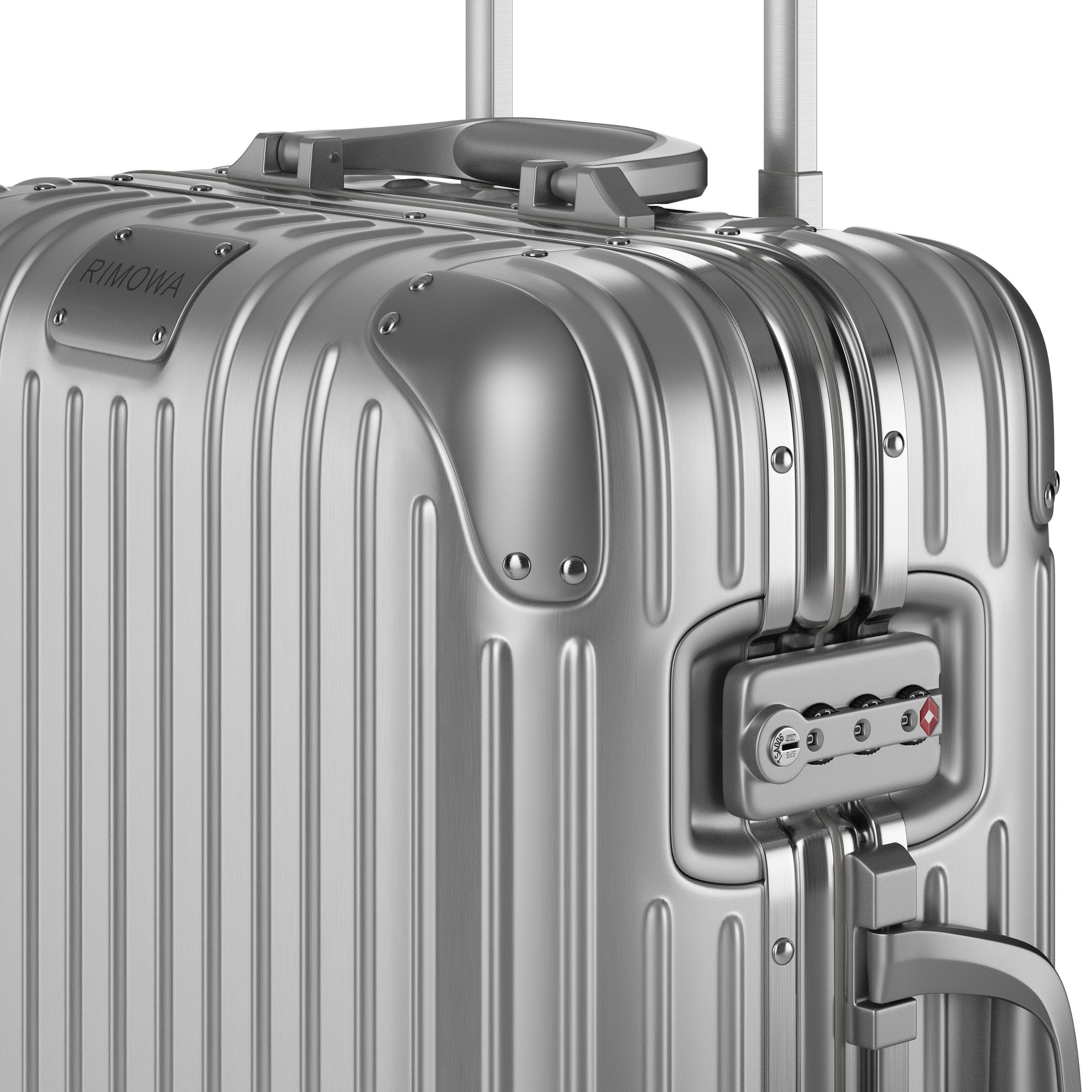 Rimowa Suitcase Collection 3D model_2